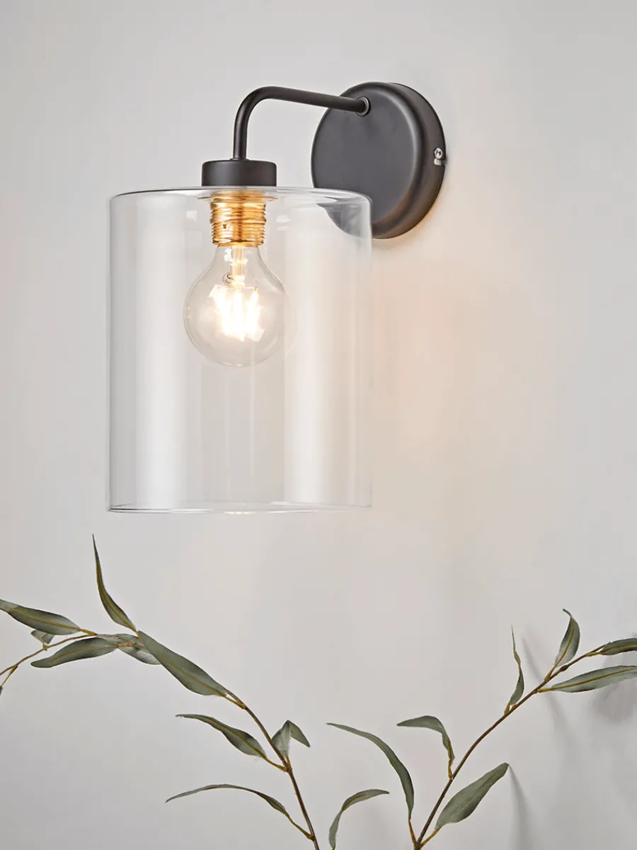 Cox & Cox Wall Lights<Glass Pendant Wall Light