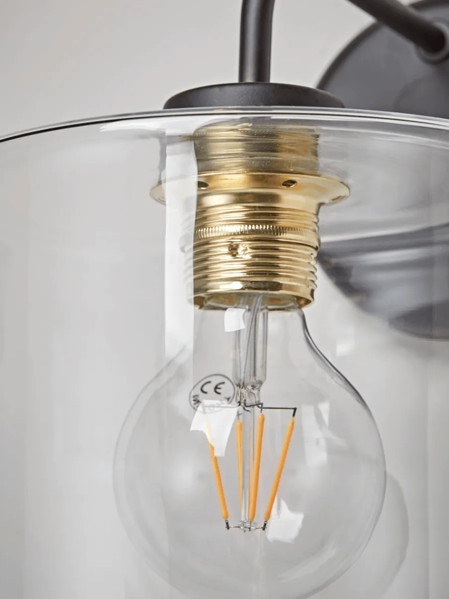 Cox & Cox Wall Lights<Glass Pendant Wall Light