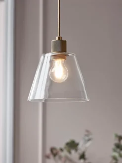 Cox & Cox Pendants<Glass Tapered Pendant