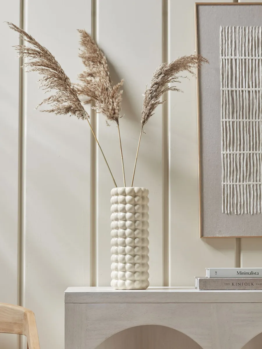 Cox & Cox Vases<Glazed Bubble Column Vase