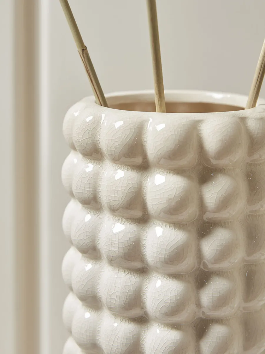 Cox & Cox Vases<Glazed Bubble Column Vase