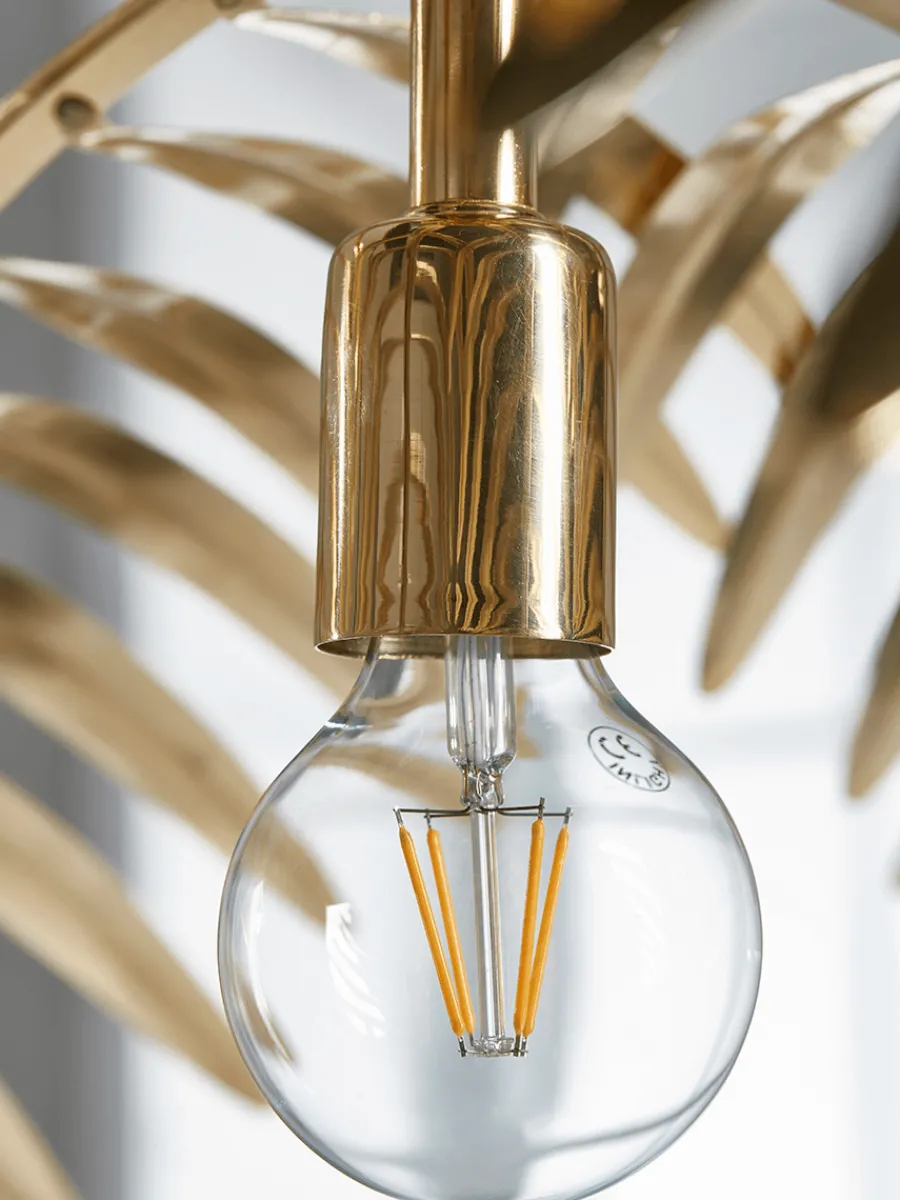 Cox & Cox Pendants<Gold Palm Pendant