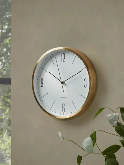 Cox & Cox Clocks<Golden Framed Clock