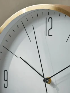 Cox & Cox Clocks<Golden Framed Clock