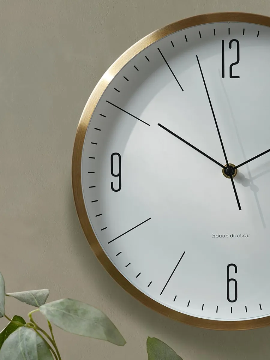 Cox & Cox Clocks<Golden Framed Clock