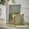 Cox & Cox Kitchen Accessories & Tableware<Golden Metal Storage Rack