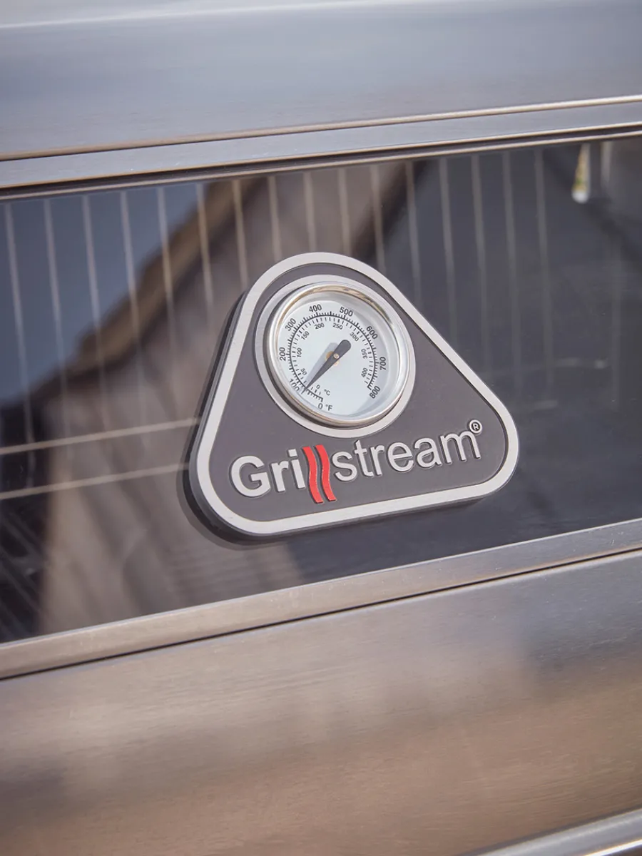 Cox & Cox Outdoor Cooking<Gourmet Gas & Charcoal Stainless Steel BBQ - 4 Burner