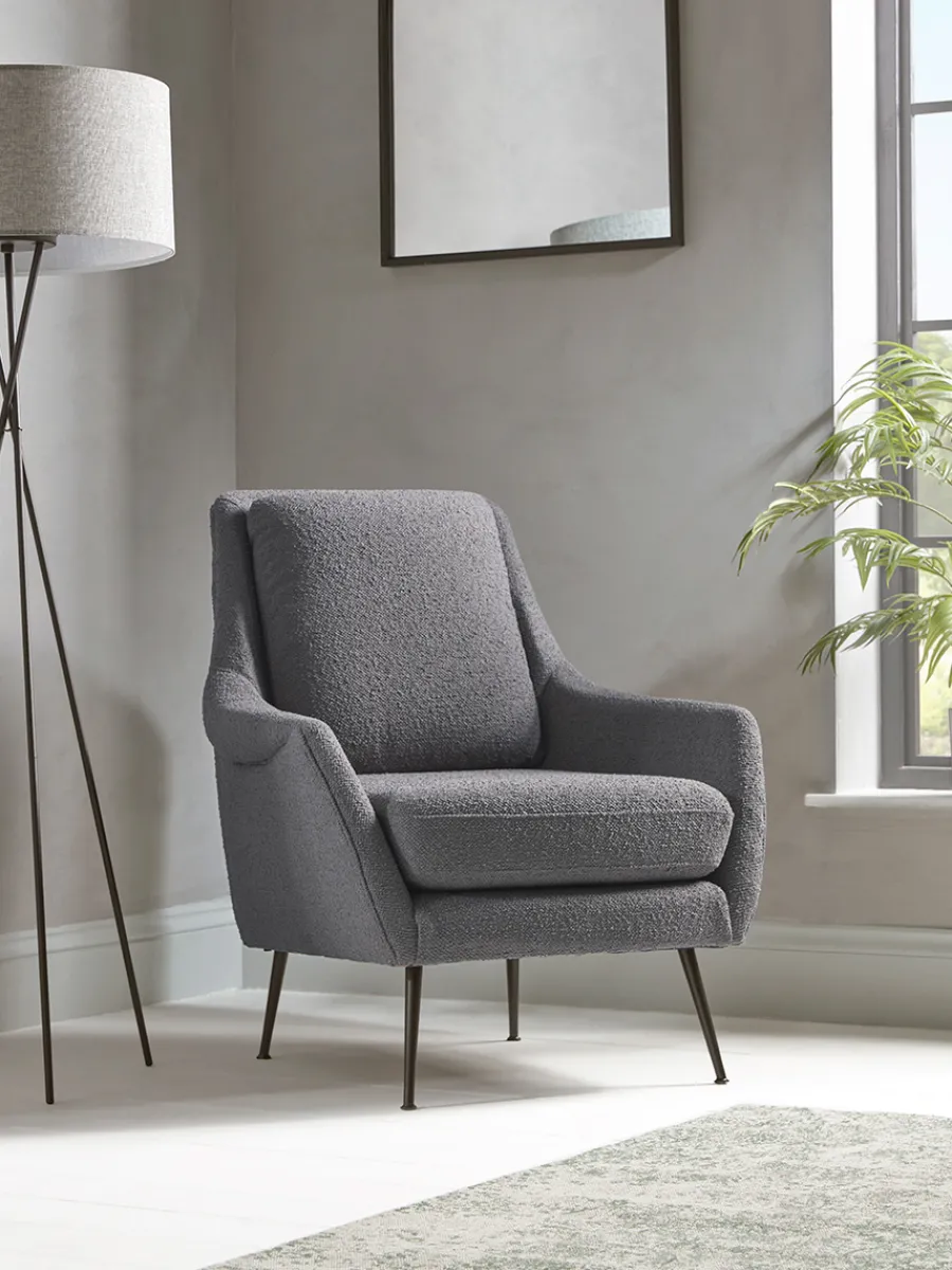 Cox & Cox Armchairs & Loveseats<Greenwich Armchair- Grey