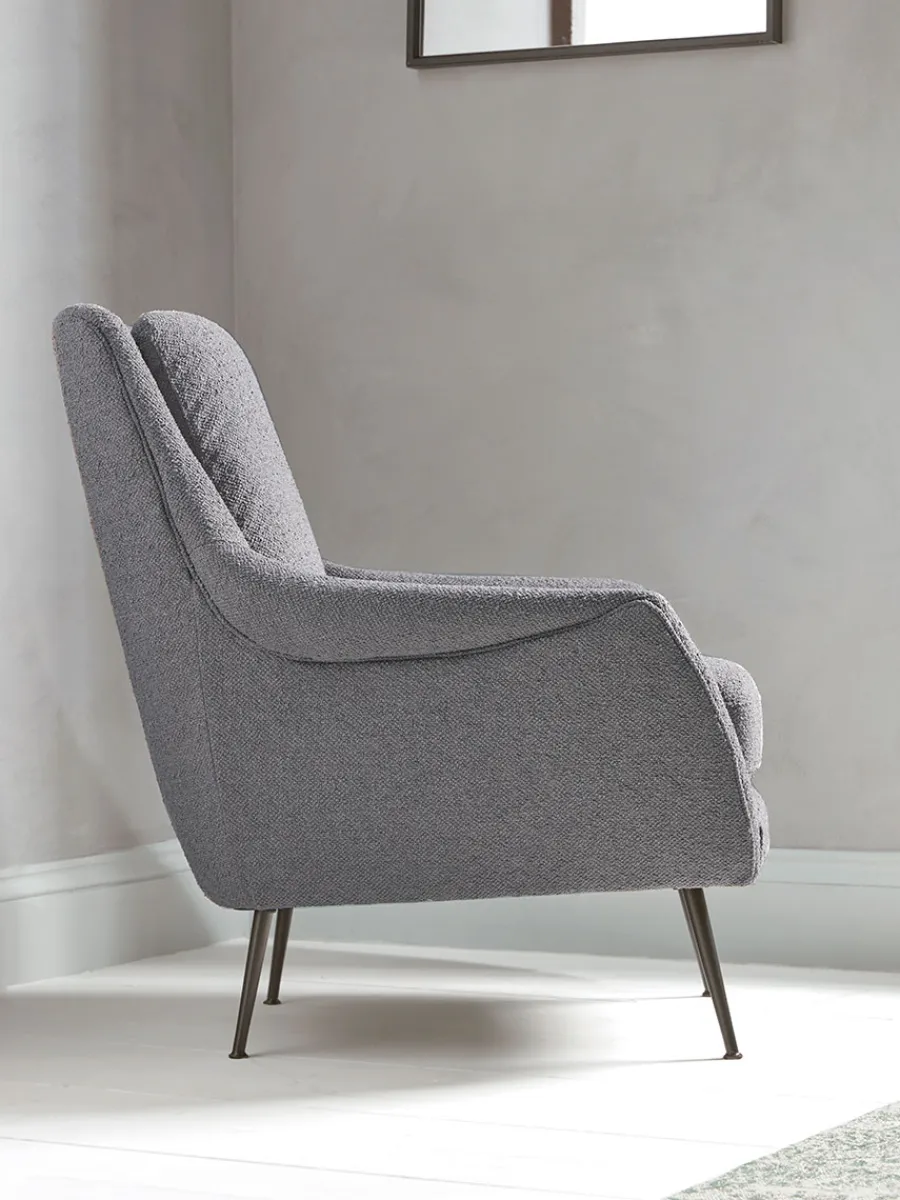 Cox & Cox Armchairs & Loveseats<Greenwich Armchair- Grey