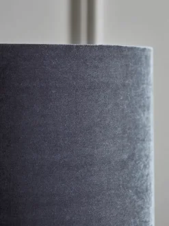 Cox & Cox Floor Lamps<Grey & Black Floor Lamp