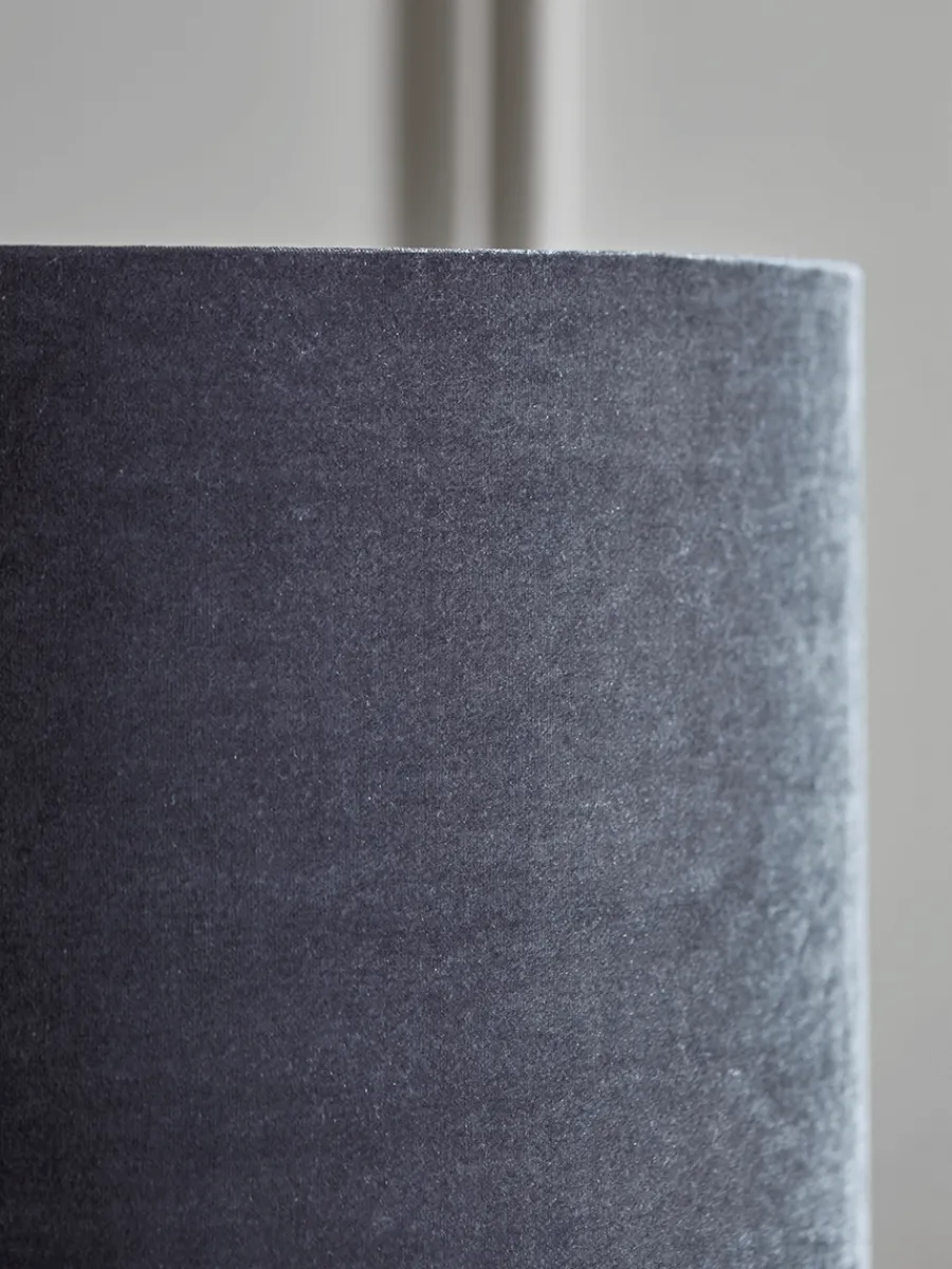 Cox & Cox Floor Lamps<Grey & Black Floor Lamp