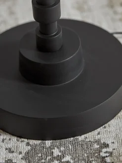 Cox & Cox Floor Lamps<Grey & Black Floor Lamp