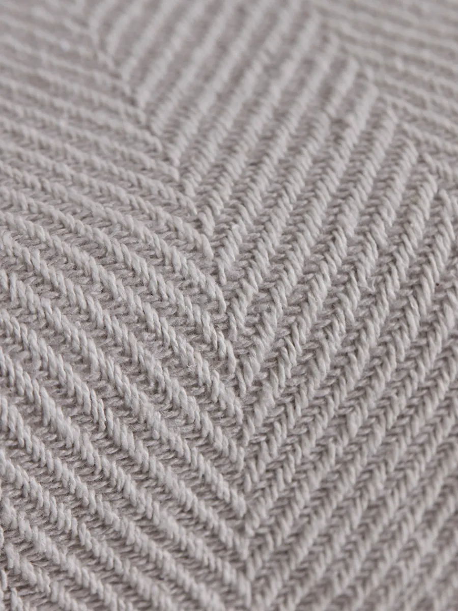 Cox & Cox Throws<Grey Chevron Throw