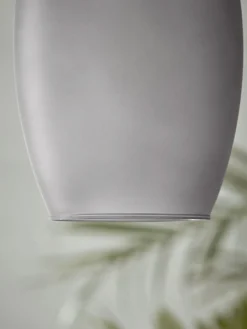 Cox & Cox Pendants<Grey Ombre Frosted Glass Pendant