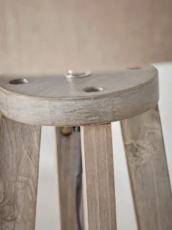 Cox & Cox Floor Lamps<Grey Washed Floor Lamp