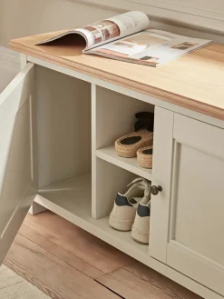 Cox & Cox Shoe Storage|Benches<Haldane Storage Bench