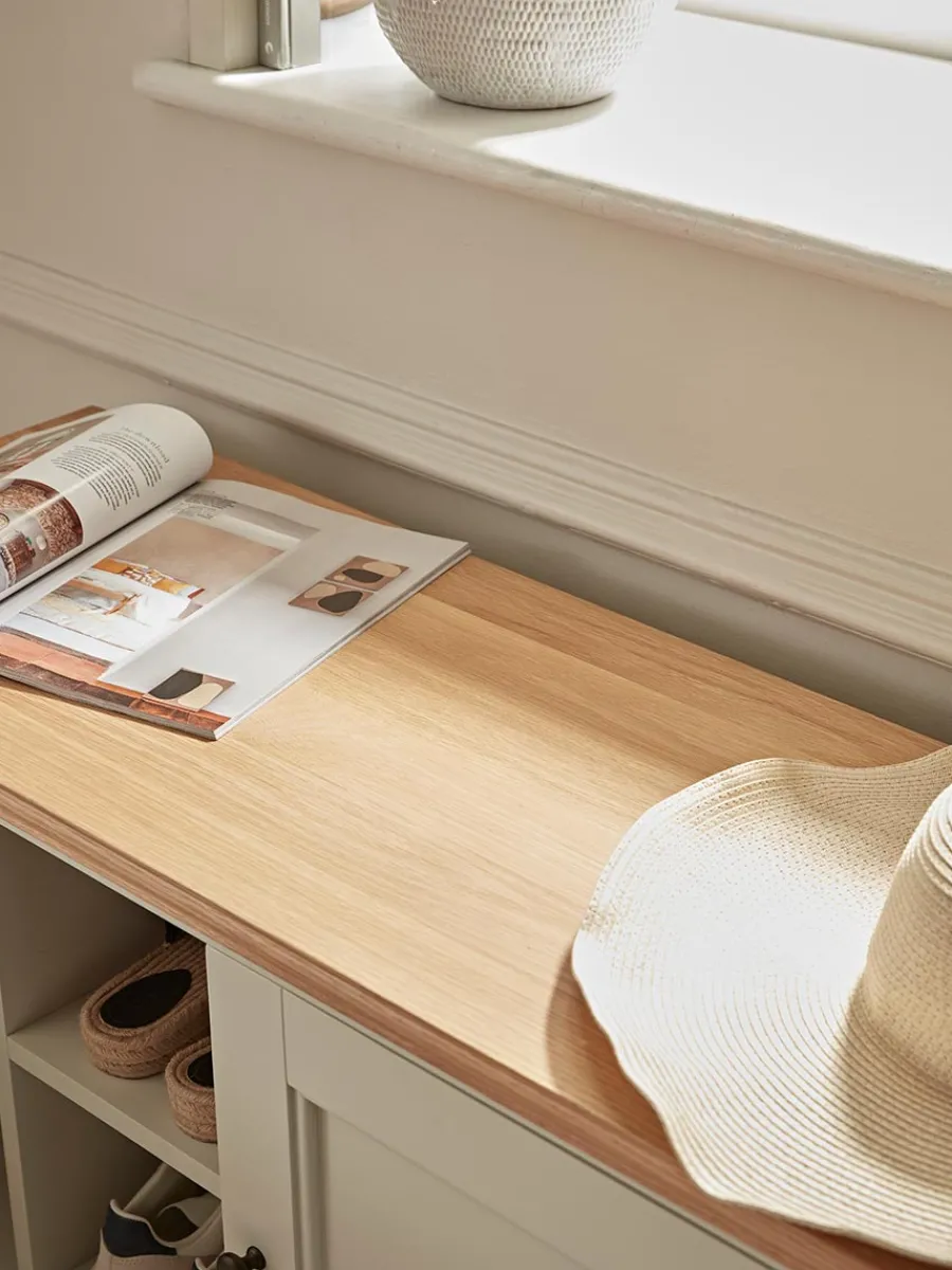 Cox & Cox Shoe Storage|Benches<Haldane Storage Bench