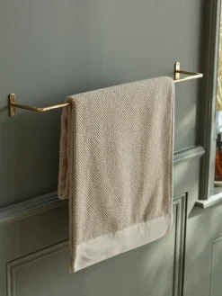Cox & Cox Hardware<Hammered Brass Towel Rail