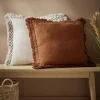 Cox & Cox Cushions|Cushions<Hampshire Cushion - Rust