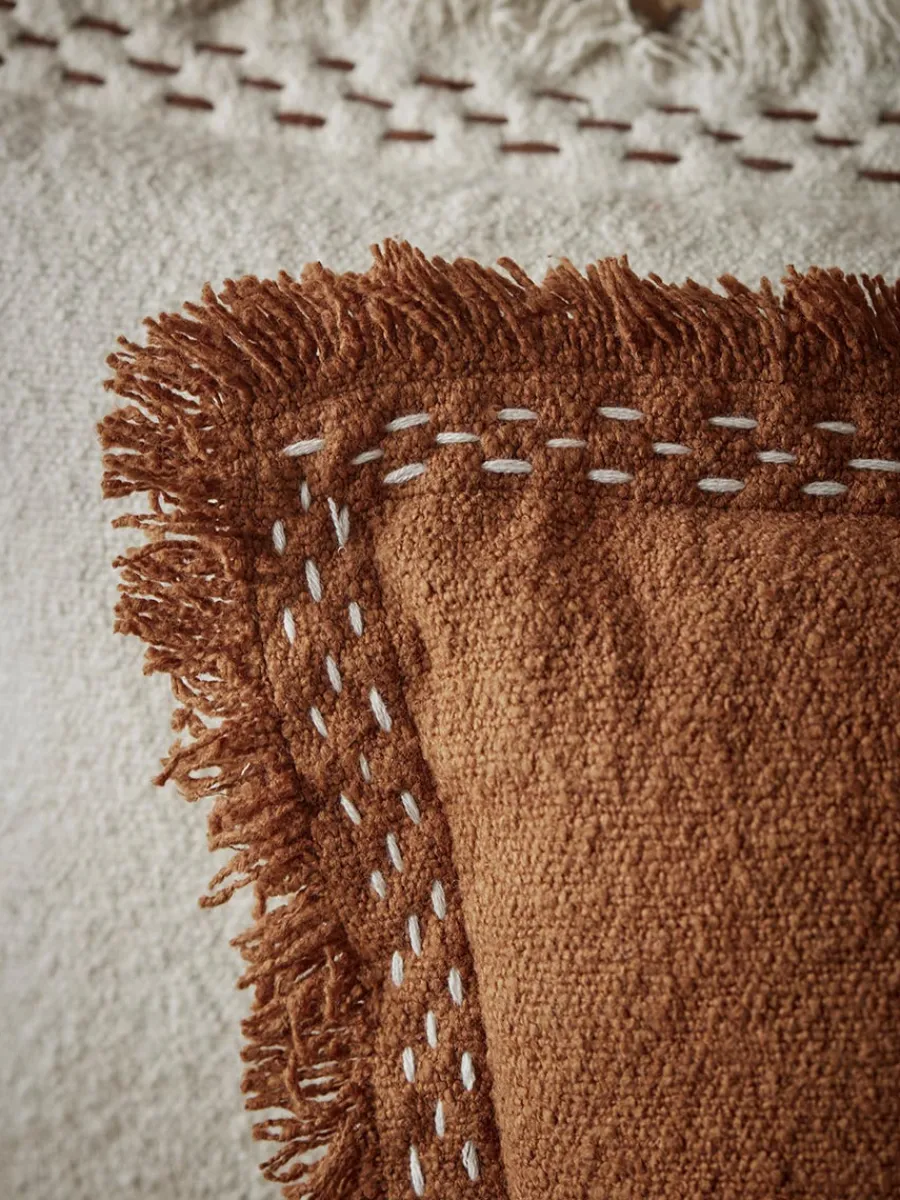 Cox & Cox Cushions|Cushions<Hampshire Cushion - Rust