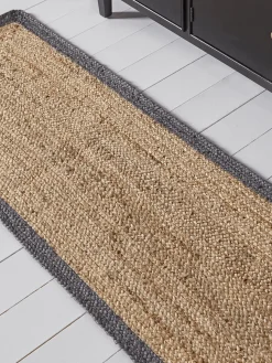 Cox & Cox Runners|Runners<Hand Braided Jute Runner