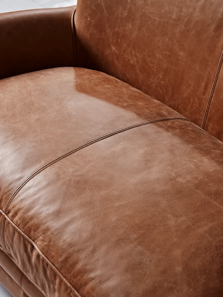 Cox & Cox Sofas<Hardwick Leather Sofa