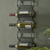 Cox & Cox Wine Racks & Kitchen Storage<Hexagonal Wine Rack - Black