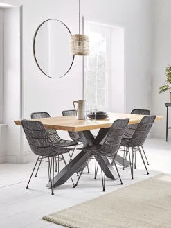 Cox & Cox Dining Tables<Hoxton Oak Dining Table - Large