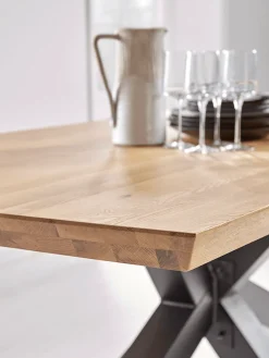 Cox & Cox Dining Tables<Hoxton Oak Dining Table - Large