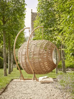 Cox & Cox Outdoor Hanging Chairs & Statement Chairs<Icaria Double Hanging Chair