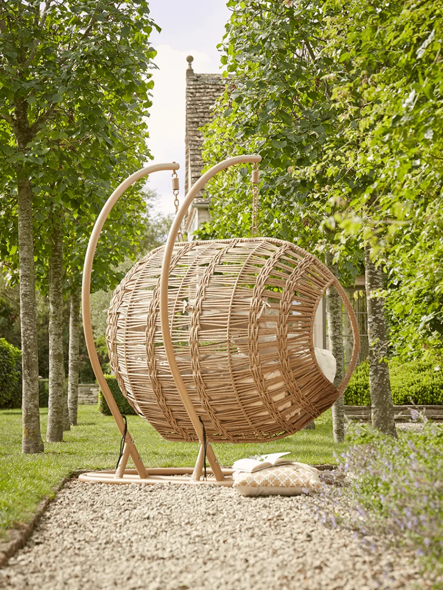 Cox & Cox Outdoor Hanging Chairs & Statement Chairs<Icaria Double Hanging Chair