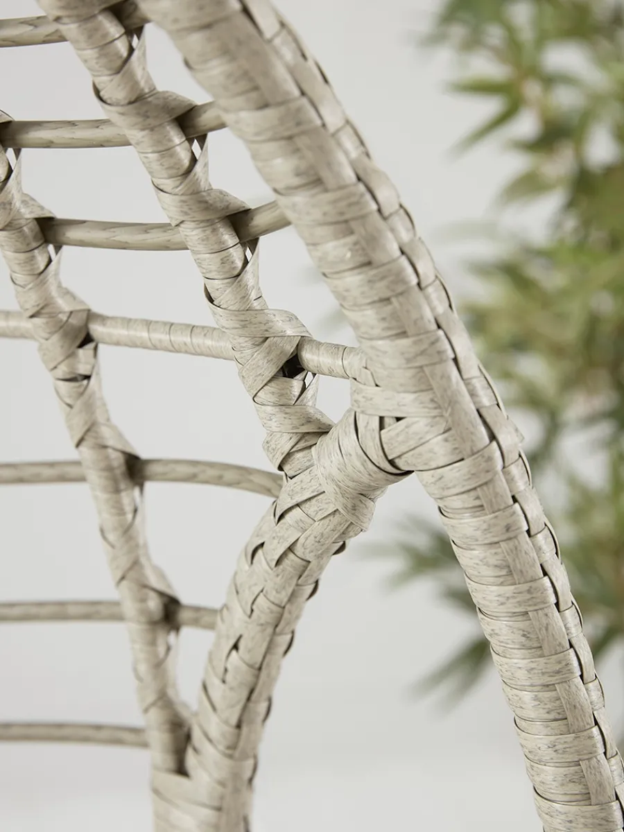 Cox & Cox Occasional Chairs<Indoor Outdoor Double Hanging Chair - Grey