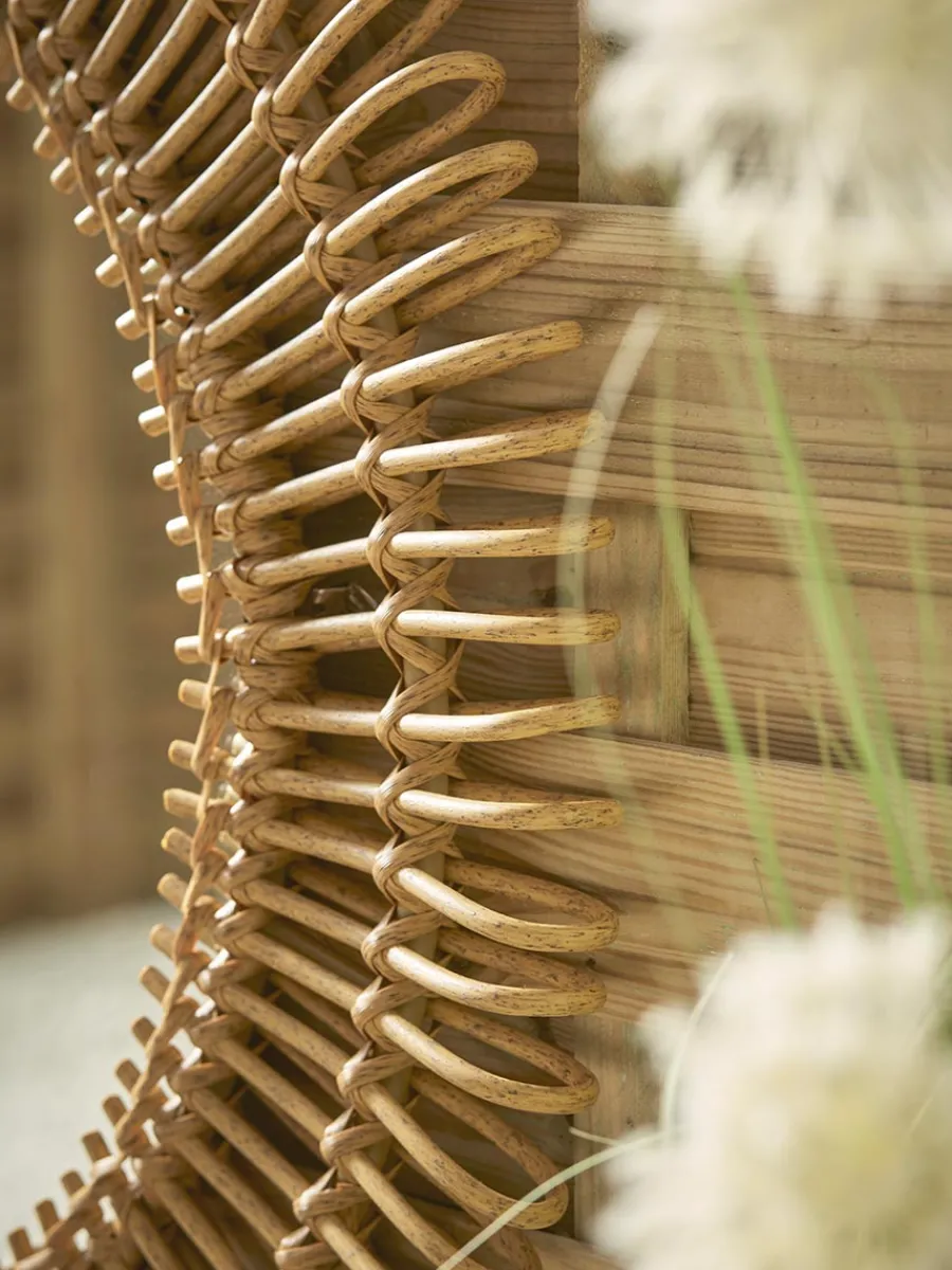 Cox & Cox Outdoor Garden Mirrors|Outdoor Garden Mirrors<Indoor Outdoor Rattan Mirror
