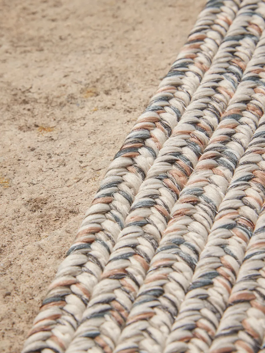 Cox & Cox Outdoor Textiles<Indoor Outdoor Rectangular Rug - Natural