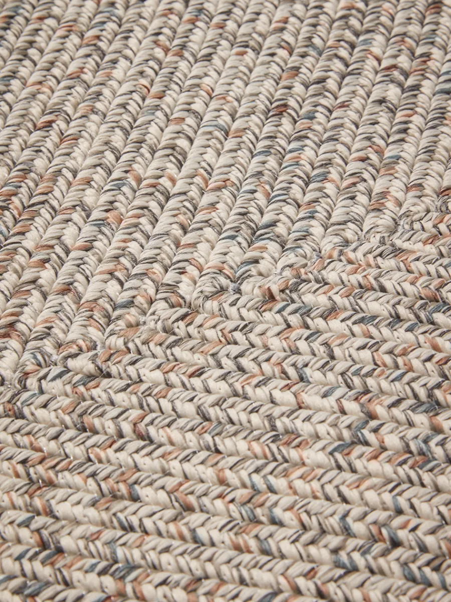 Cox & Cox Outdoor Textiles<Indoor Outdoor Rectangular Rug - Natural