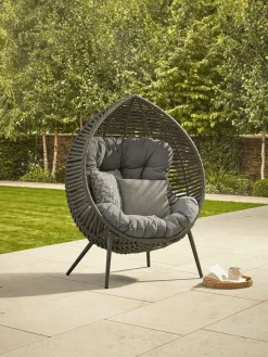 Cox & Cox Occasional Chairs|Benches & Chairs<Indoor Outdoor Teardrop Occasional Chair