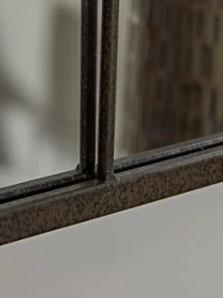 Cox & Cox Decorative Mirrors|Wall Mirrors<Industrial Curved Top Window Mirror