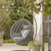 Cox & Cox Outdoor Hanging Chairs & Statement Chairs<Industrial Hanging Chair - Grey