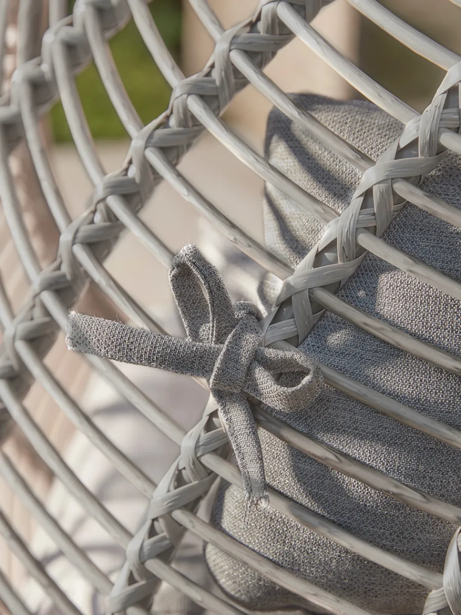 Cox & Cox Outdoor Hanging Chairs & Statement Chairs<Industrial Hanging Chair - Grey