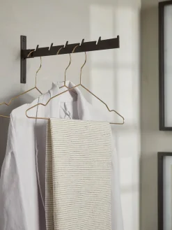 Cox & Cox Hooks & Hook Racks<Industrial Hinged Hook Rack