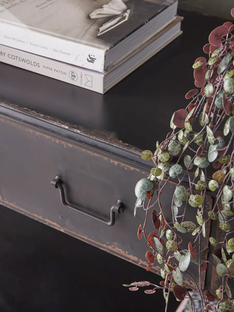 Cox & Cox Console Tables<Industrial Iron Console Table