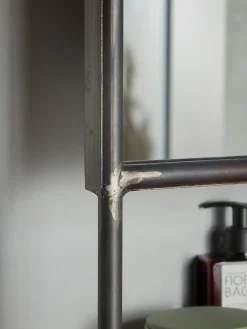 Cox & Cox Wall Mirrors<Industrial Mirror Shelf Rack