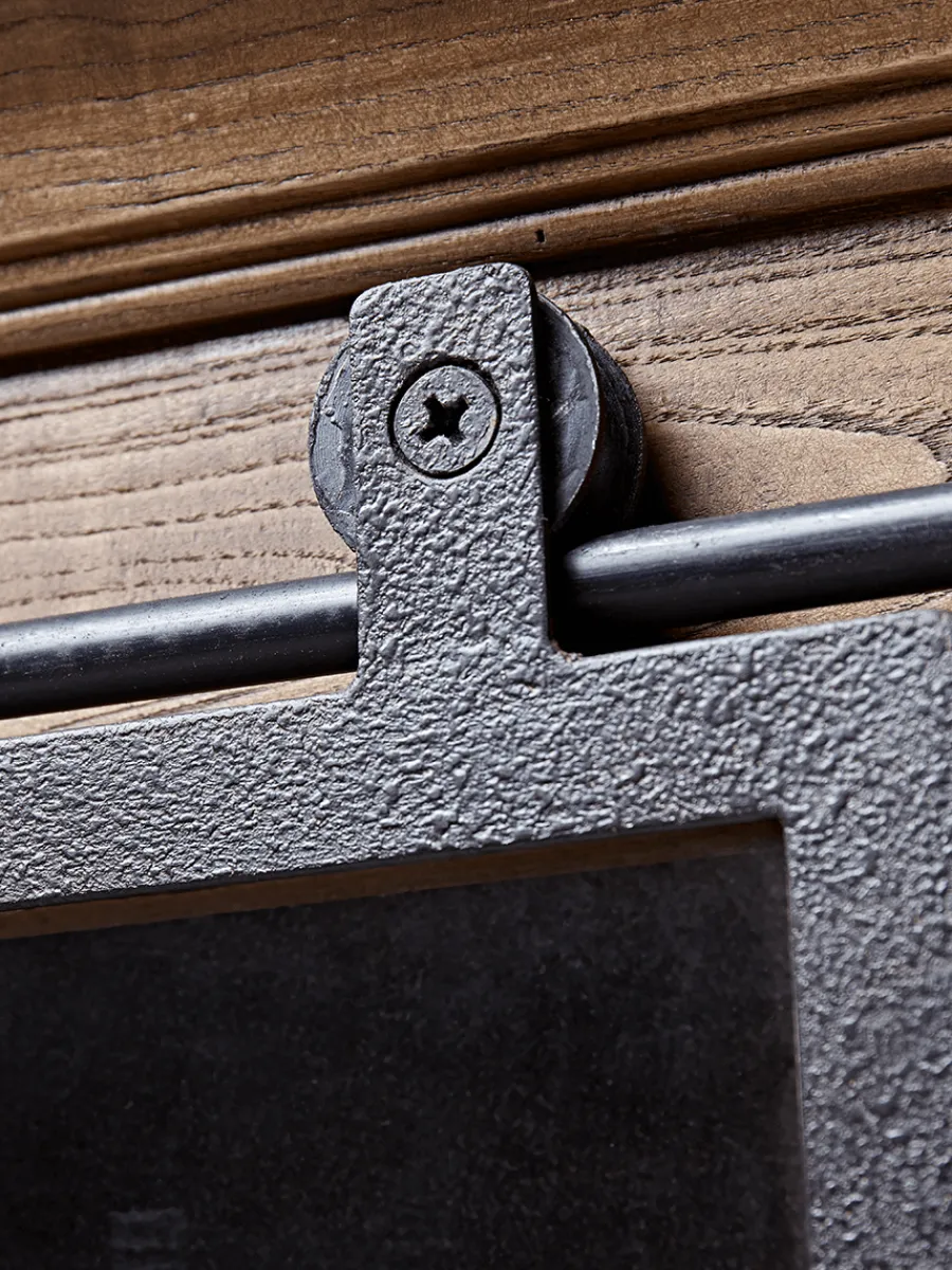 Cox & Cox Cabinets<Industrial Sliding Door Display Cabinet