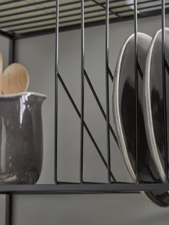 Cox & Cox Shelves|Bookcases & Shelf Units<Industrial Style Iron Wall Unit - Medium