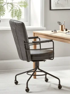 Cox & Cox Office Chairs<Industrial Style Office Chair - Grey