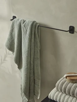 Cox & Cox Hardware<Industrial Towel Rail - Black