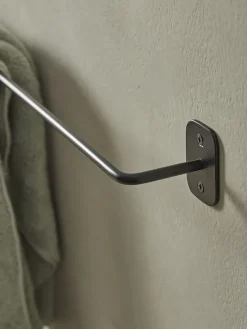 Cox & Cox Hardware<Industrial Towel Rail - Black