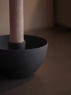 Cox & Cox Candle Holders<Iron Bowl Dinner Candle Holder