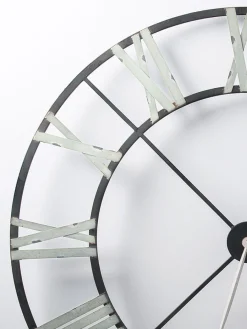 Cox & Cox Clocks<Ironwork Cut Out Clock