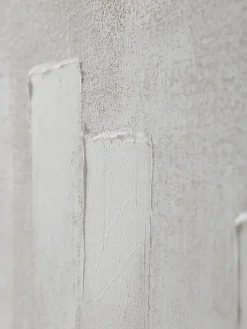 Cox & Cox Wall Art<Layered Neutral Stripe Canvas